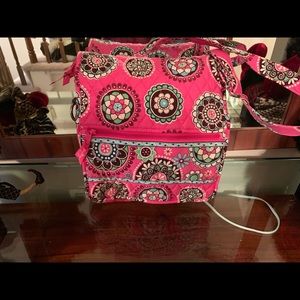 Pink Vera Bradley Crossbody Messenger Bag